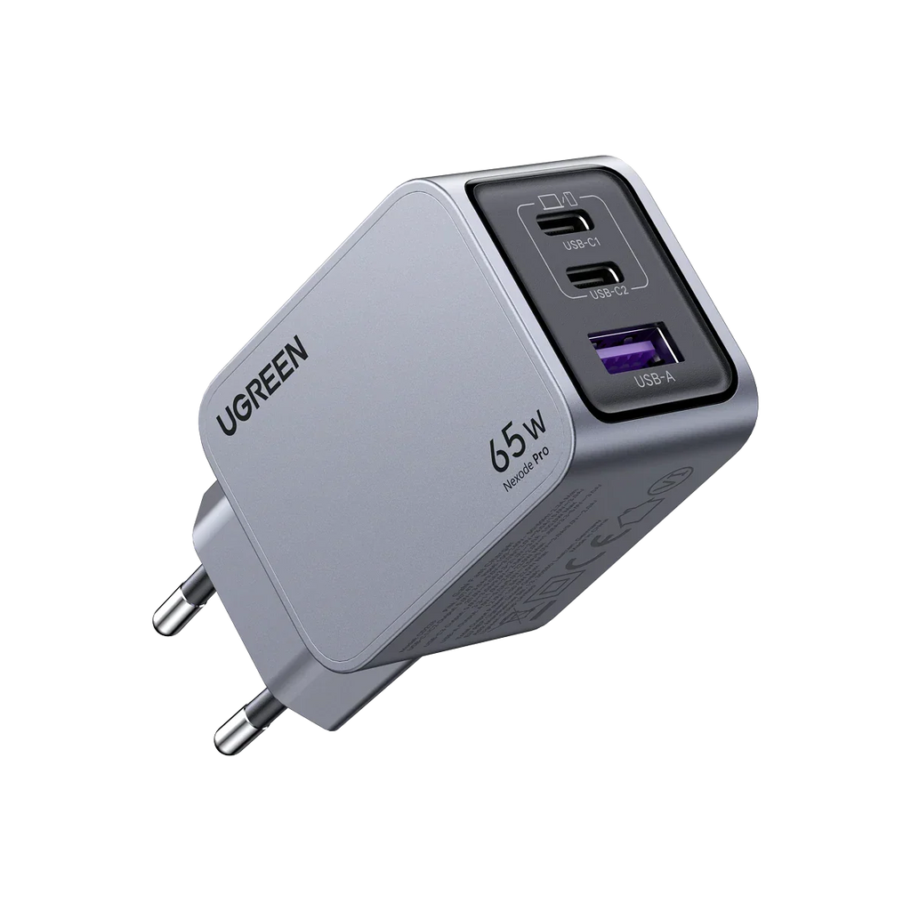 UGREEN Nexode Pro Charger 3-Port GaN Fast Set 65W EU