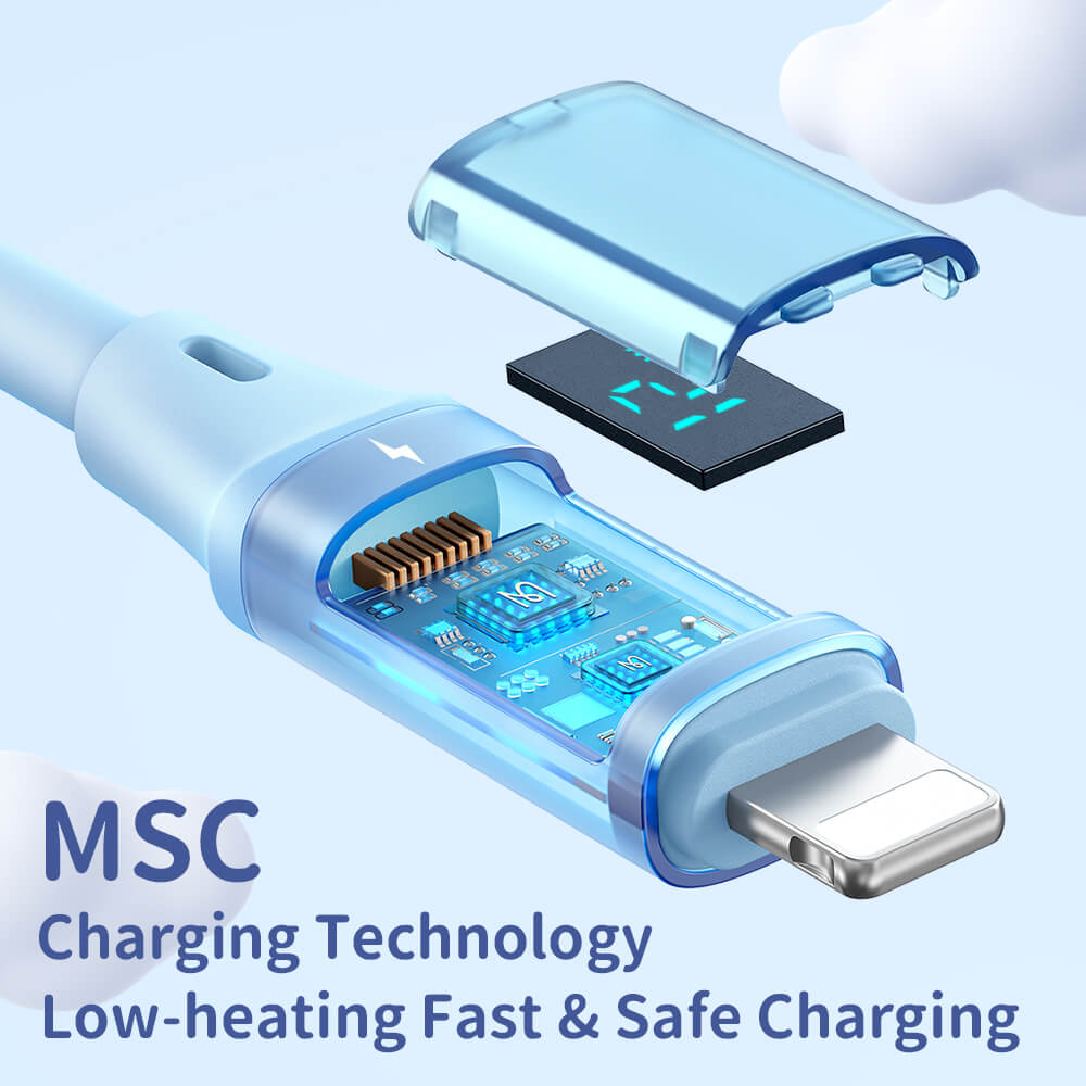 Mcdodo Digital HD Silicone USB-A to Ligthning Cable (1.2M)
