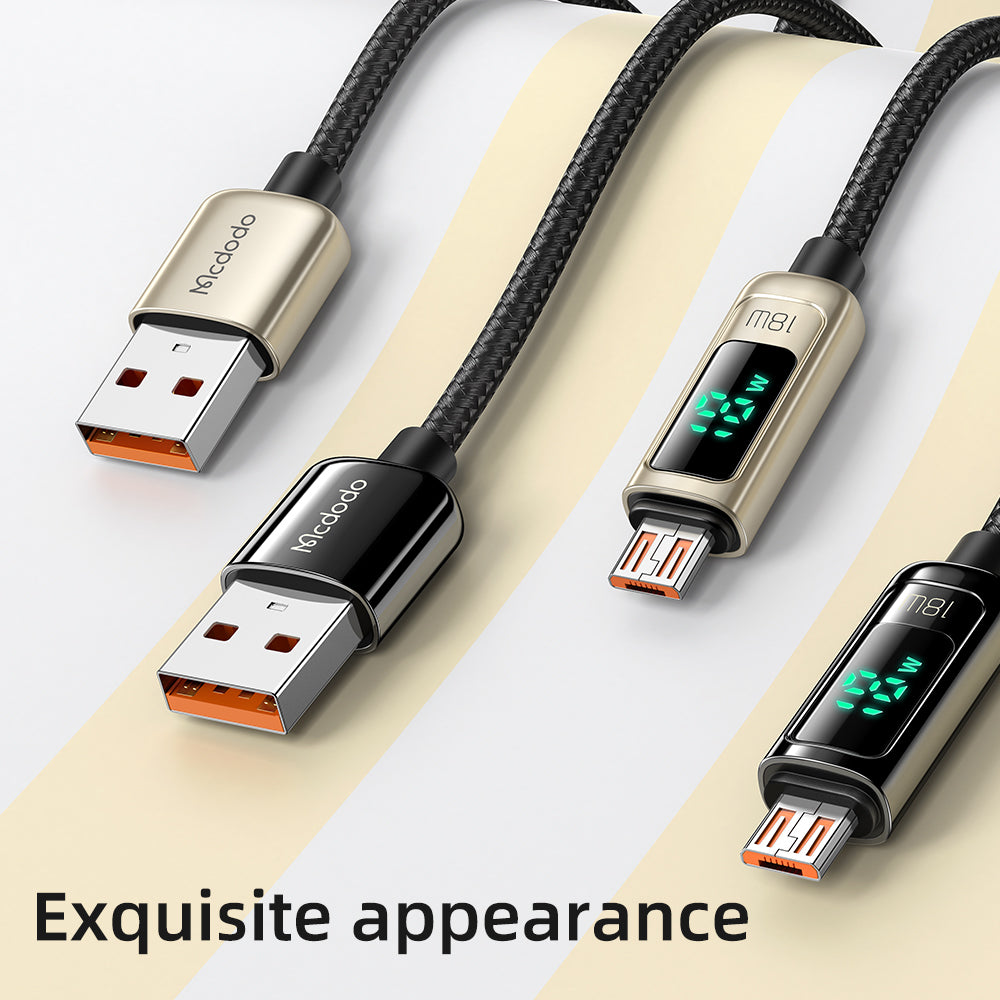 Mcdodo Digital Pro USB-A to Micro USB Data Cable 1.2m