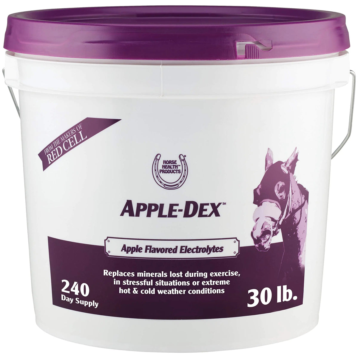 Farnam Horse Health Apple-Dex Apple Flavored Electrolytes 30 pound 240 days