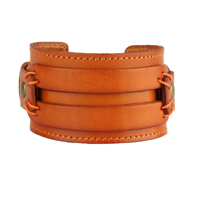 Chic Leather Layered Retro Bracelet