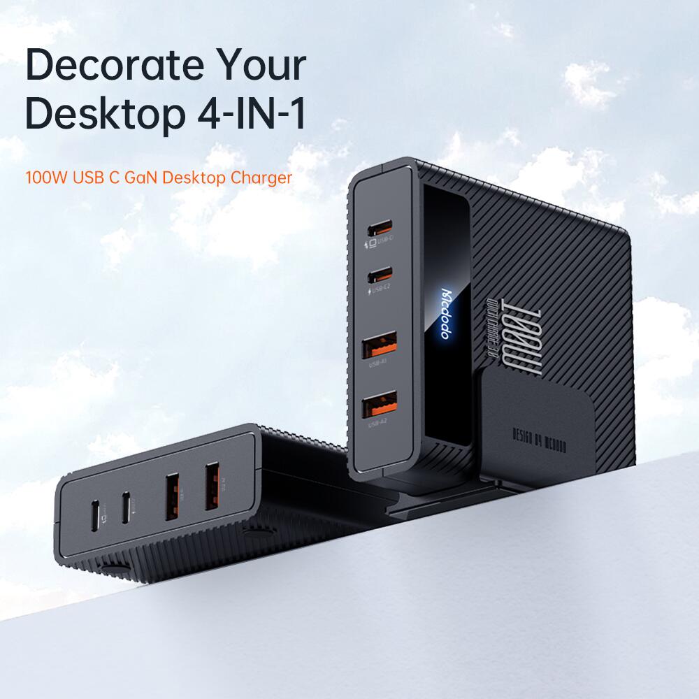 100W Desktop Fast Charger with AC cable