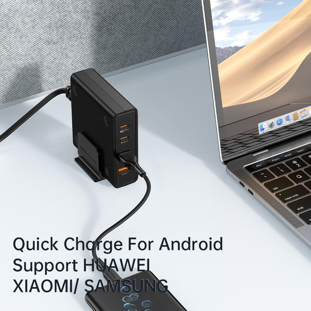 100W Desktop Fast Charger with AC cable
