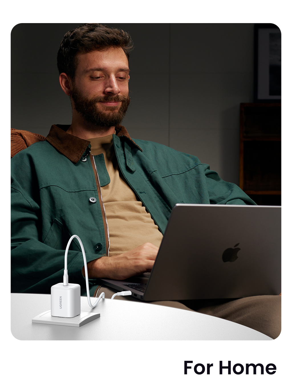 UGREEN Charger USB-C GaN Fast Set 45W EU White