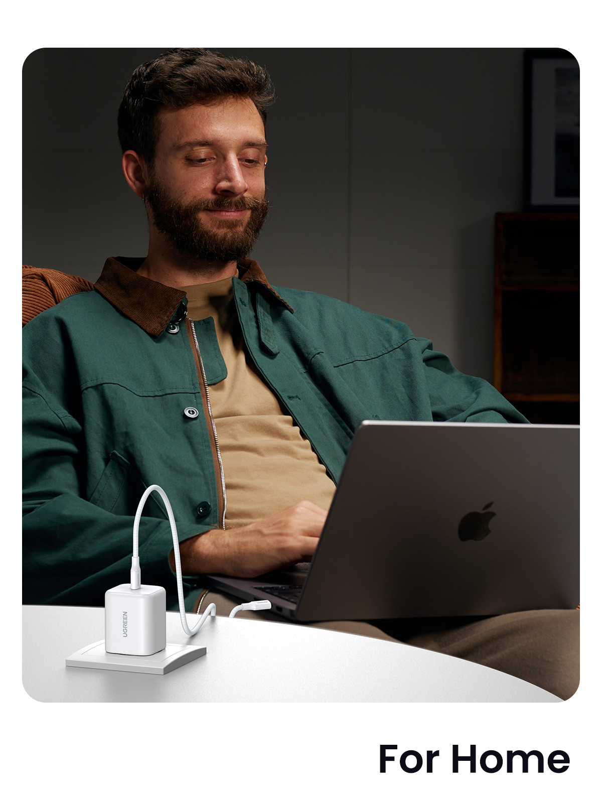UGREEN Charger USB-C GaN Fast Set 45W EU White