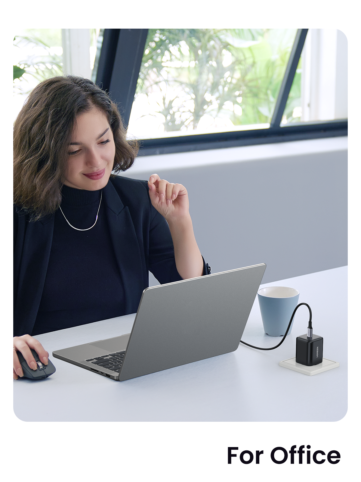 UGREEN Charger USB-C GaN Fast 45W EU Black