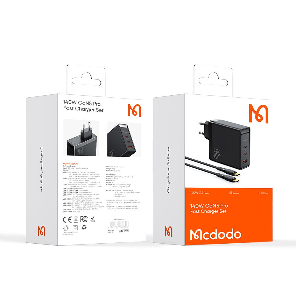 140W GAN 5 Pro Fast Charger Set