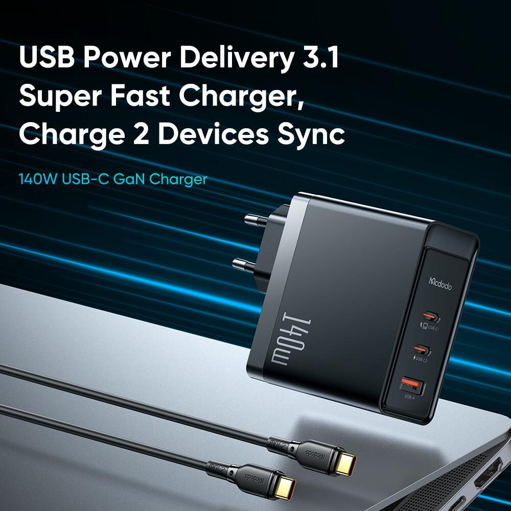 140W GAN 5 Pro Fast Charger Set