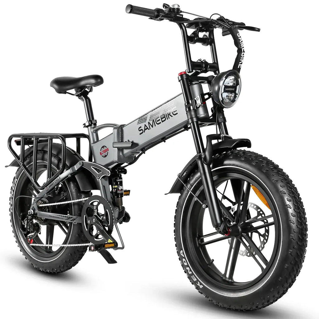 ⭐Factory clearance sale⭐45km/h 20 inch folding all terrain full suspension mountain electric bike