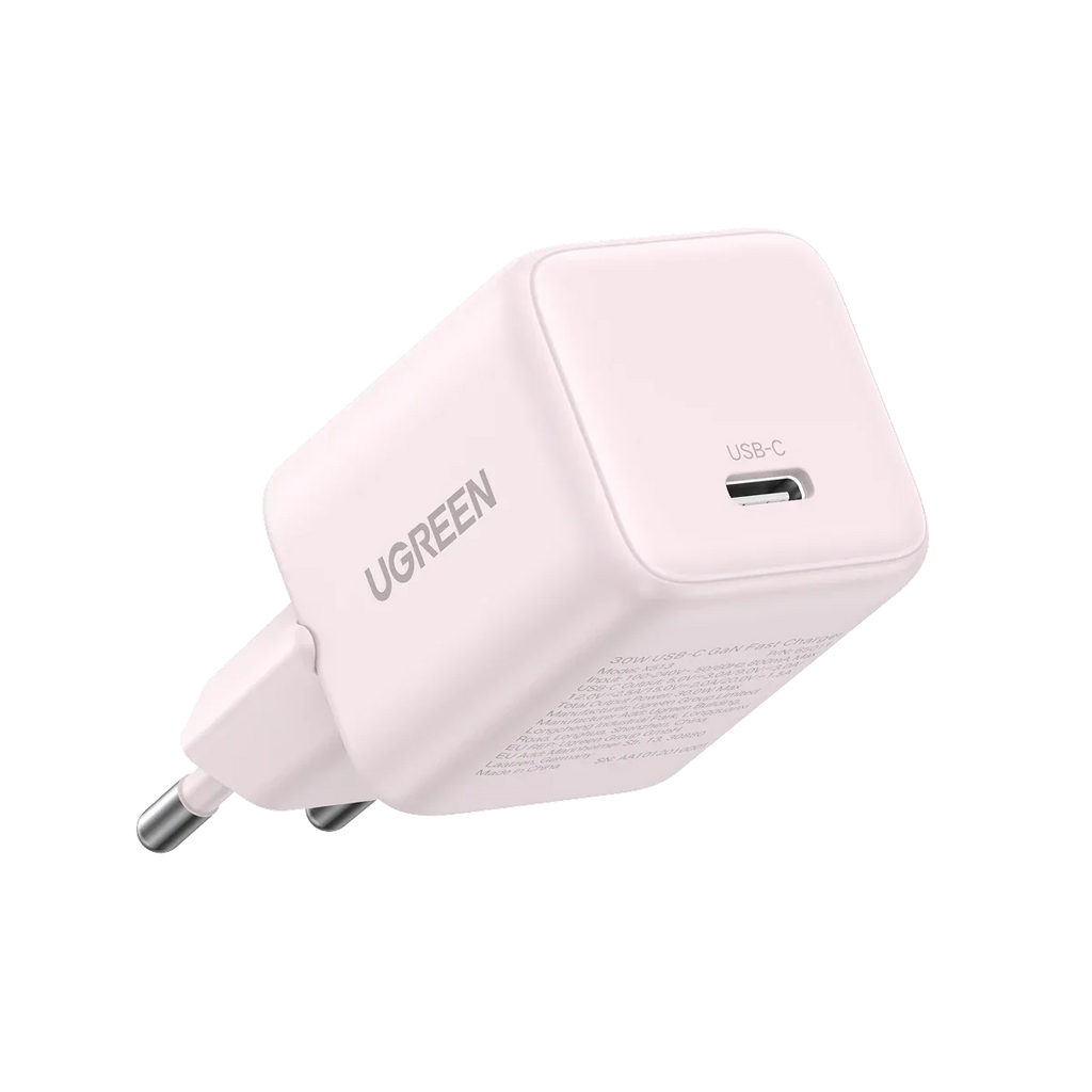 UGREEN Charger USB-C GaN Fast 30W EU Pink