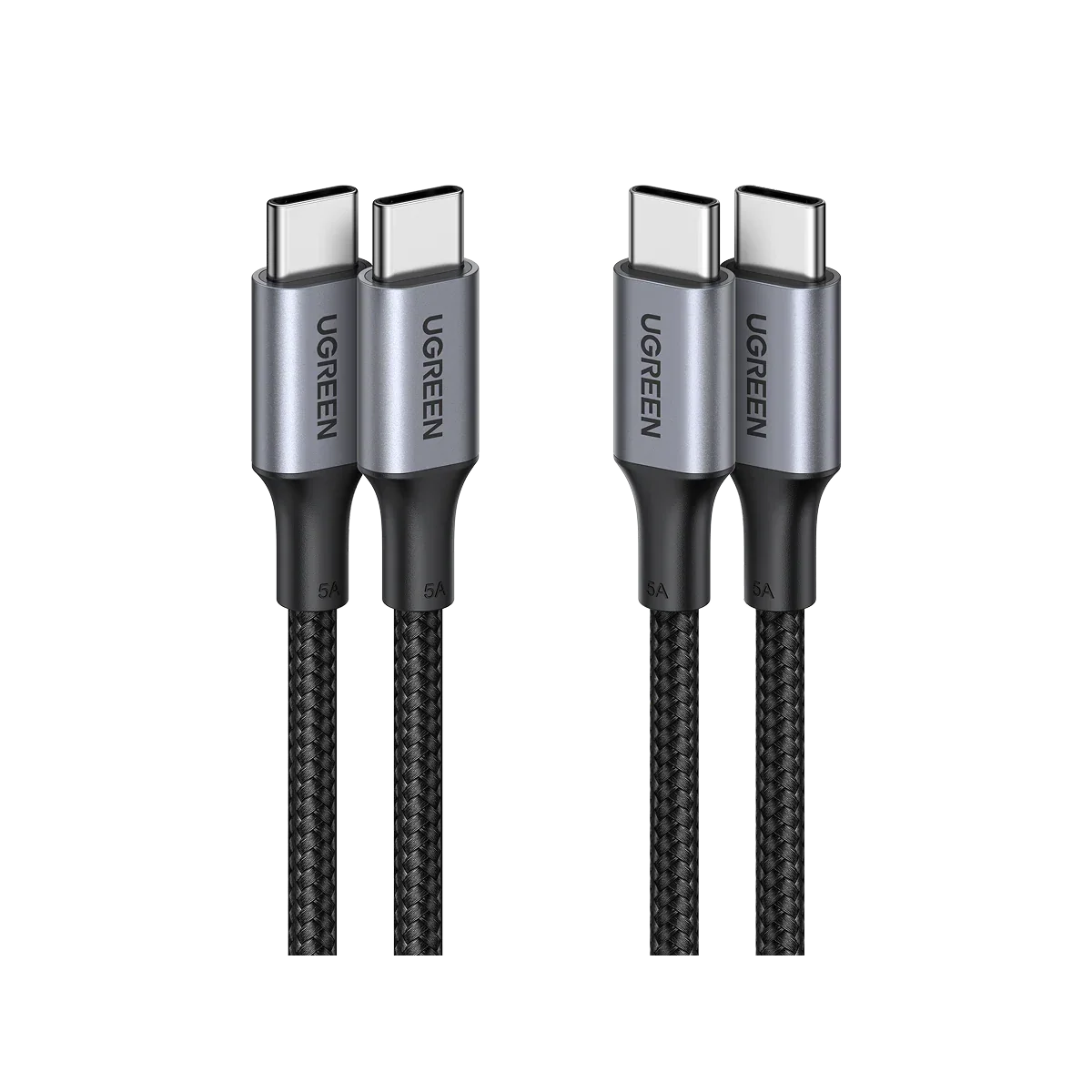 UGREEN 100W Cavo USB C 2Pack, Cable Type C in Nylon