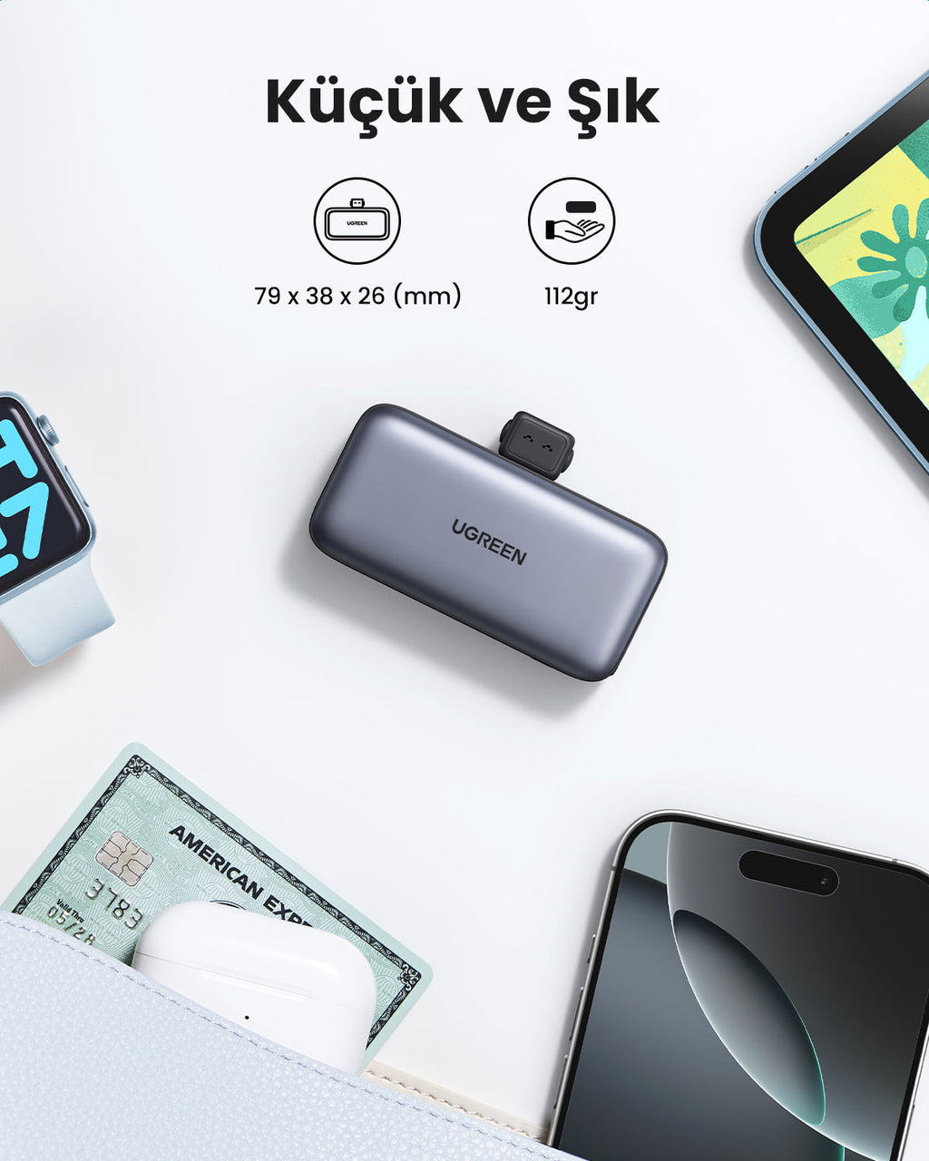 UGREEN Mini Powerbank 5000mAh 22.5W
