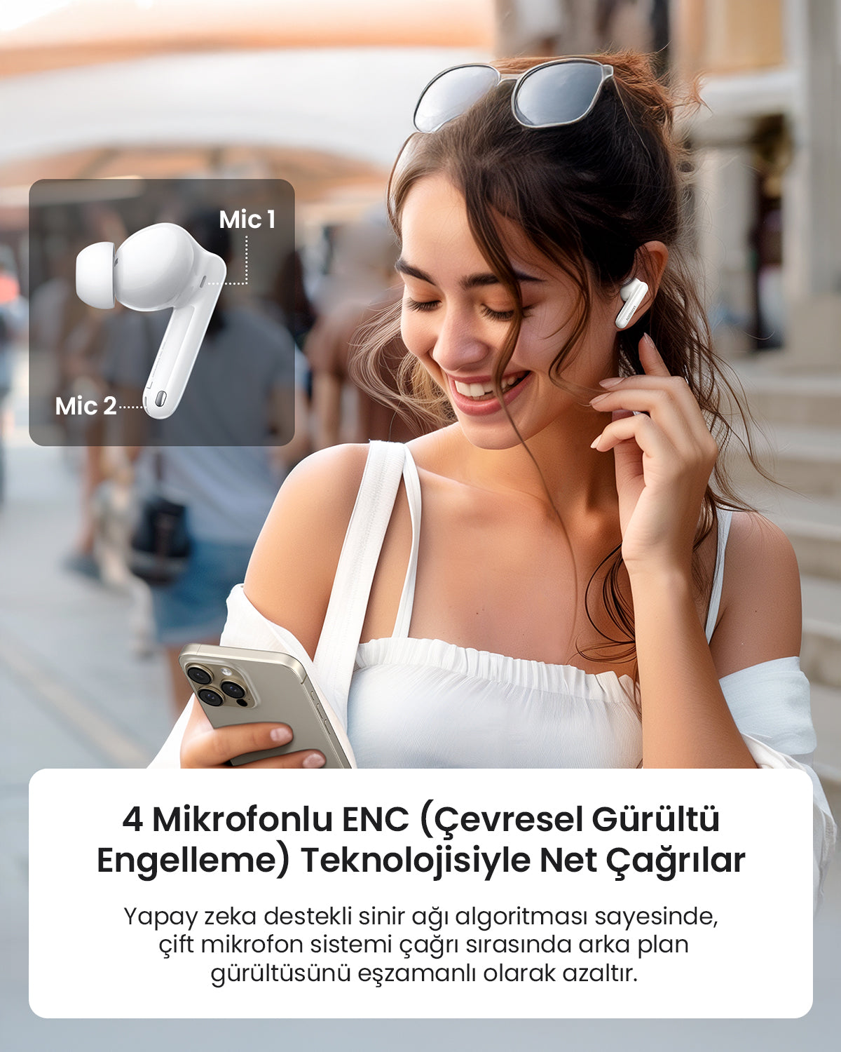 UGREEN HiTune T3 Pro Aktif Gürültü Engelleyici Kulaklık