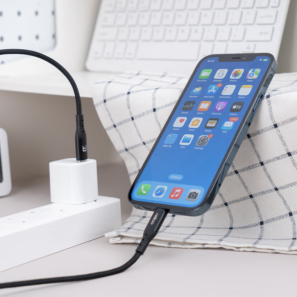 Reliqo MFI Type-C to Lightning Data cable 1.2m