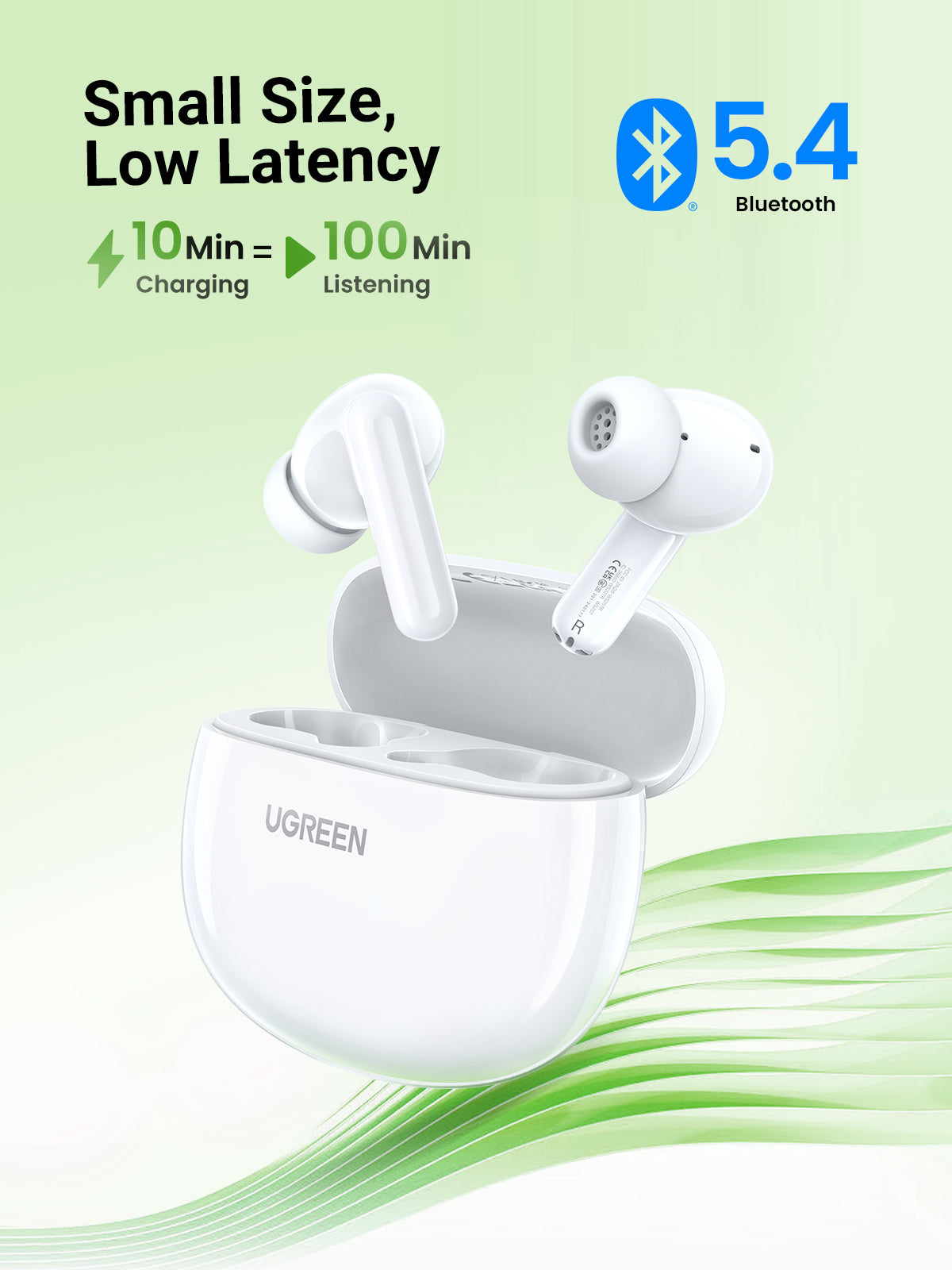UGREEN Earbuds HiTune P3 True Wireless White