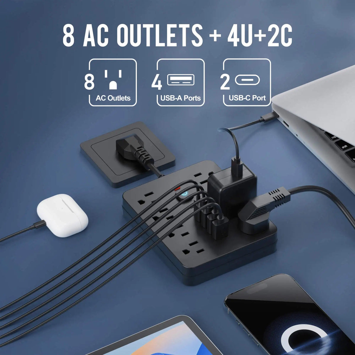 14-in-1 Multifunctional Power Strip