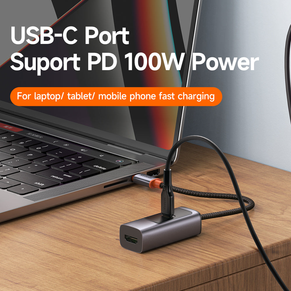 Mcdodo 2 in 1 USB-C HUB (PD100W+RJ45)