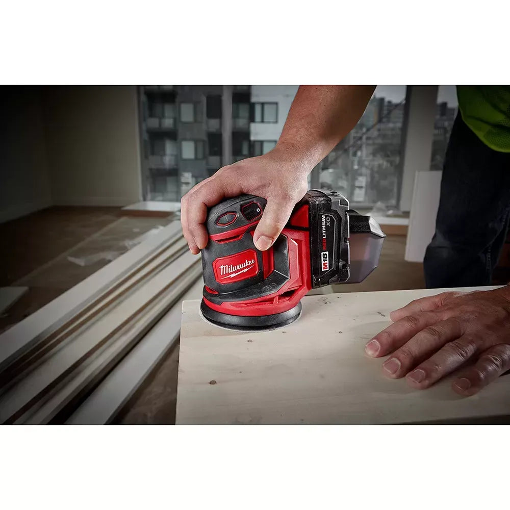 Milwaukee 2648-20 M18 18V Cordless Random Orbit Sander - Bare Tool