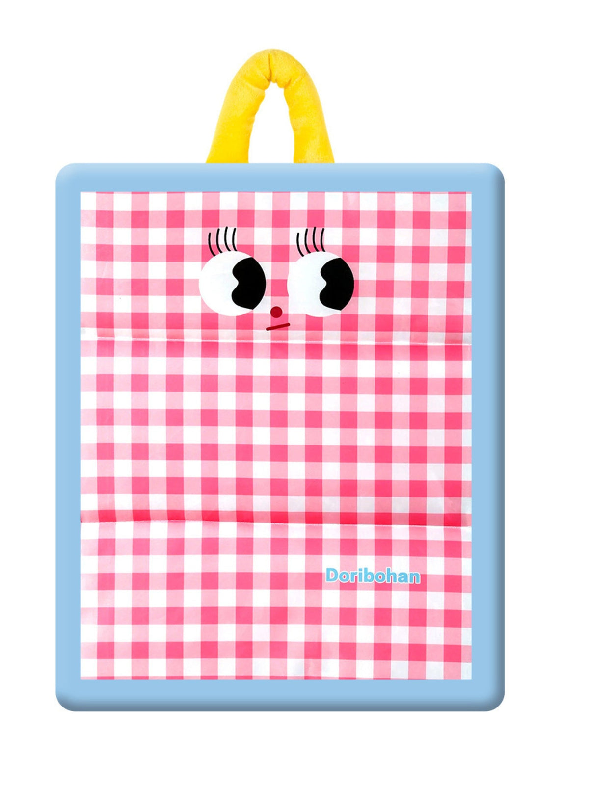 Plaid Pet Mat with Handle