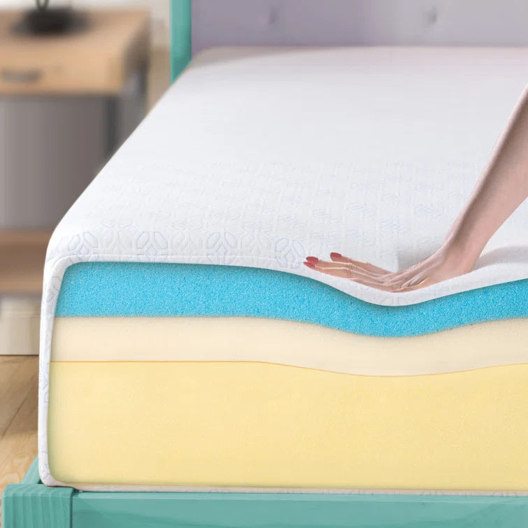 12 Medium Cooling Gel Memory Foam Mattress