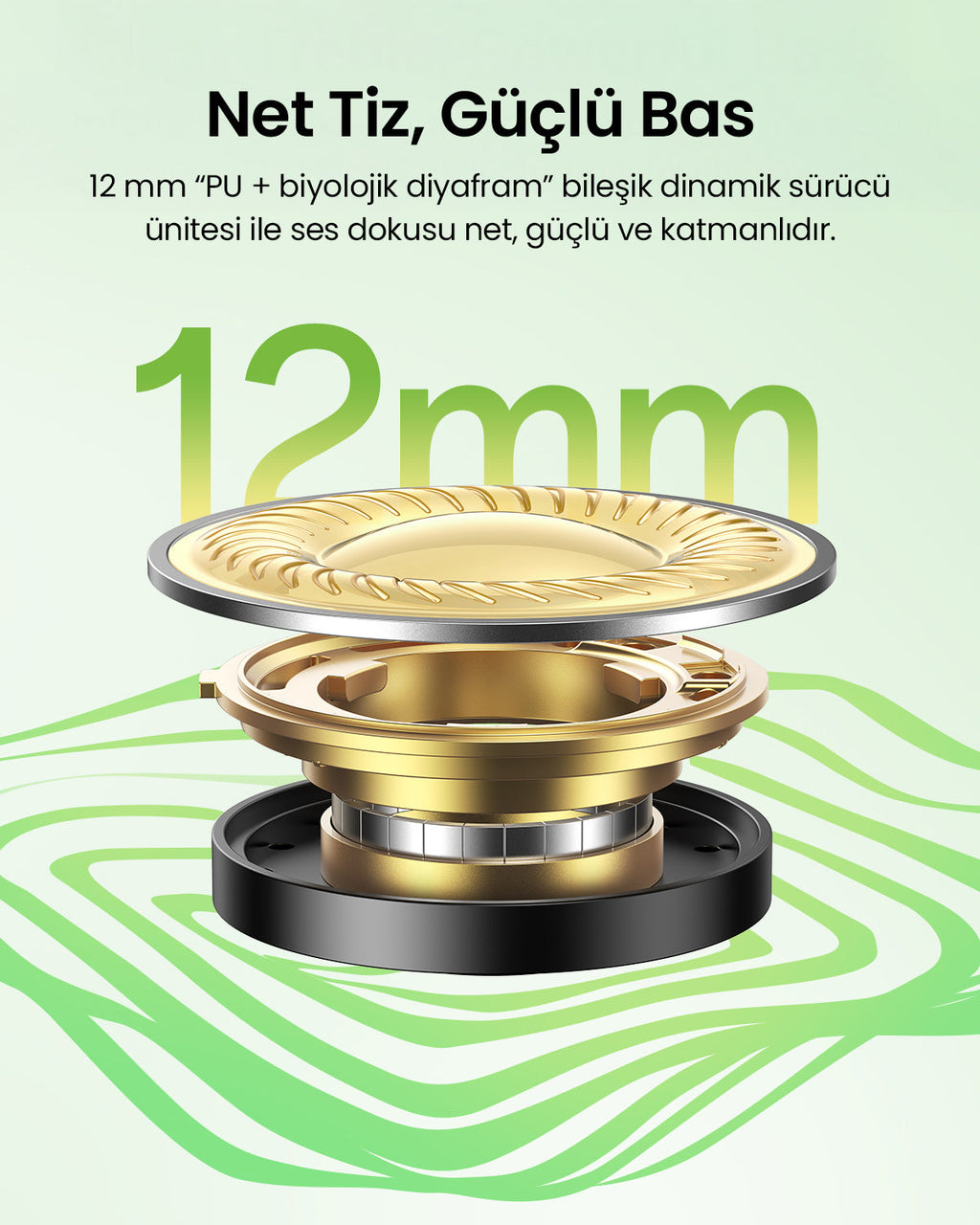 UGREEN HiTune P3 Tam Kablosuz Kulaklık