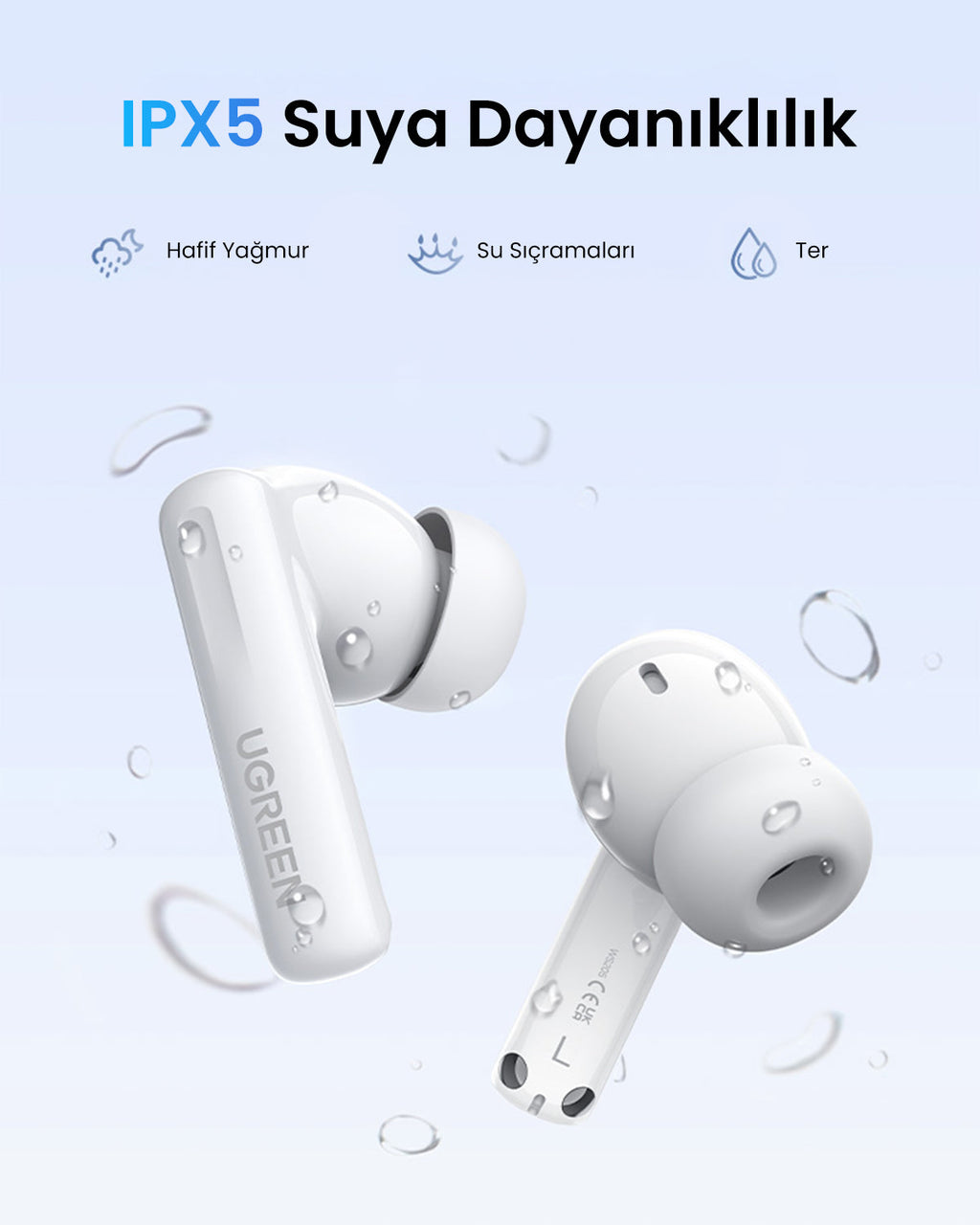 UGREEN HiTune T6s Hibrit Aktif Gürültü Engelleyici Kulaklık