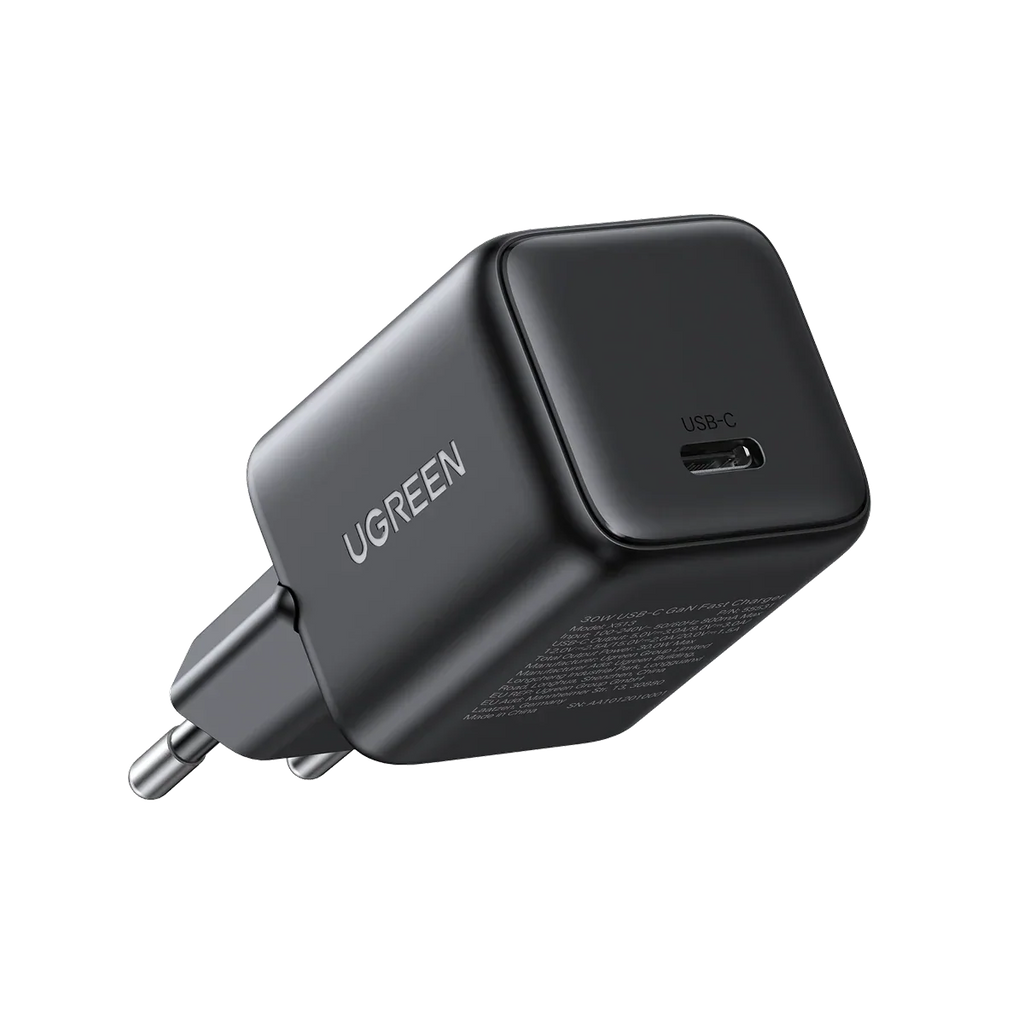 UGREEN Charger USB-C GaN Fast 30W EU Black