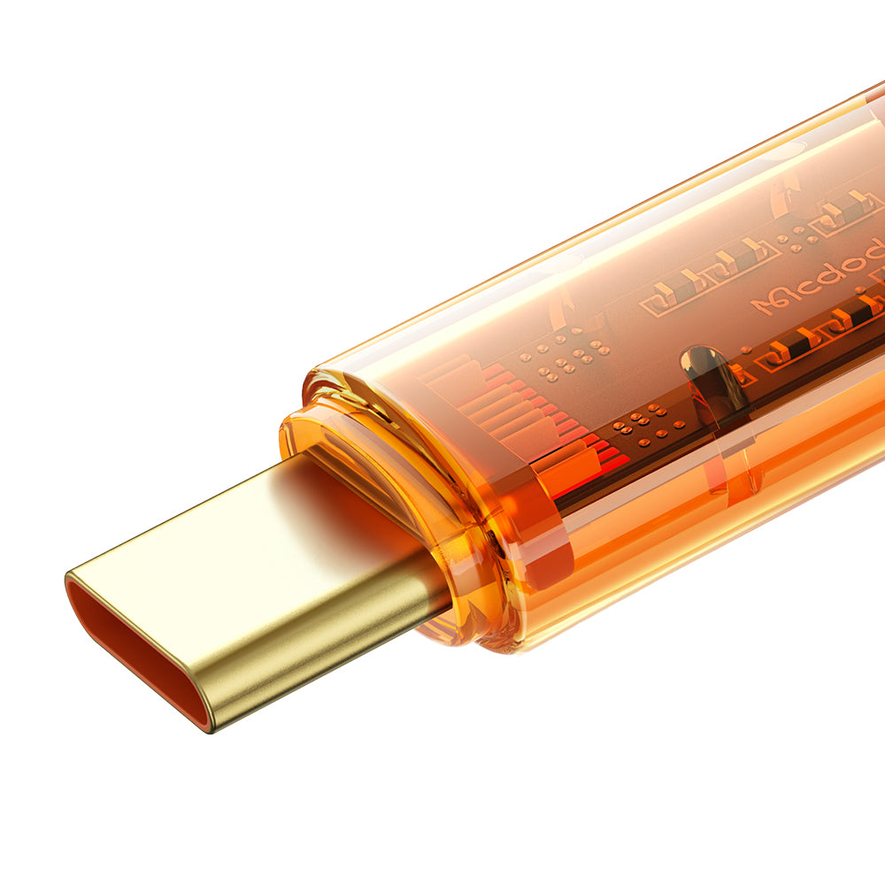 Mcdodo Amber Series USB-C to USB-C PD 100W Transparent Cable (1.2M)