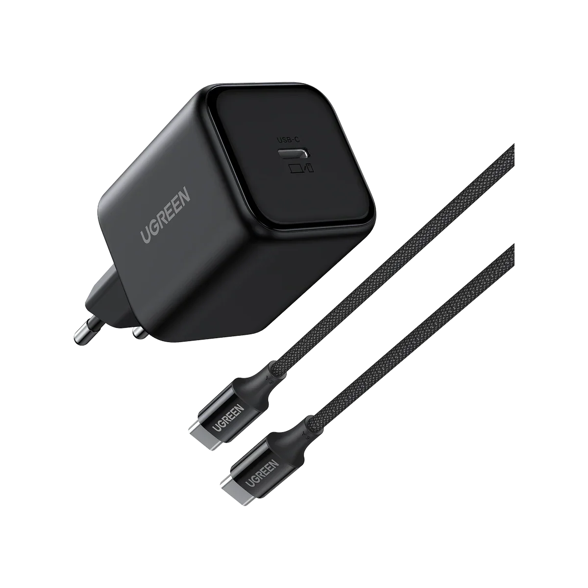 UGREEN Charger USB-C GaN Fast Set 45W EU Black
