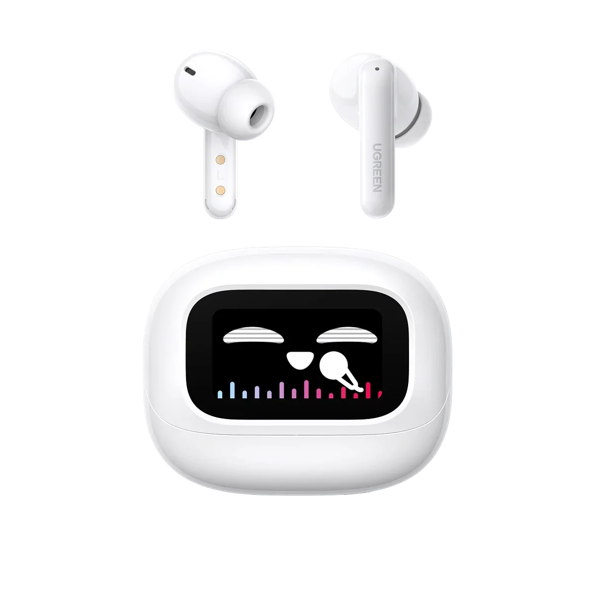 UGREEN Earbuds HiTune T6 Magic EchoBuds Active Noise Cancelling with Smart Touchscreen