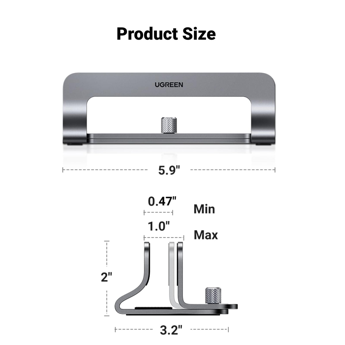 UGREEN Dikey Laptop Standı