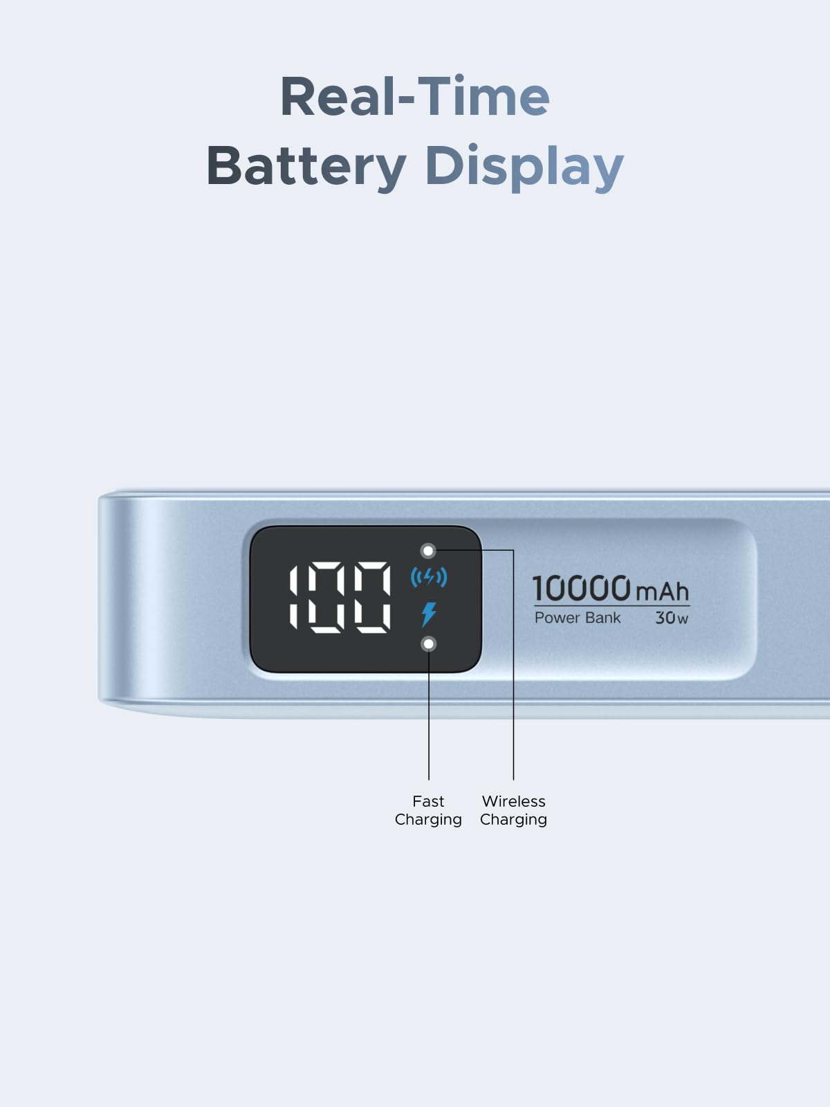 UGREEN MagFlow Power Bank Magnetic Wireless 10000mAh 25W