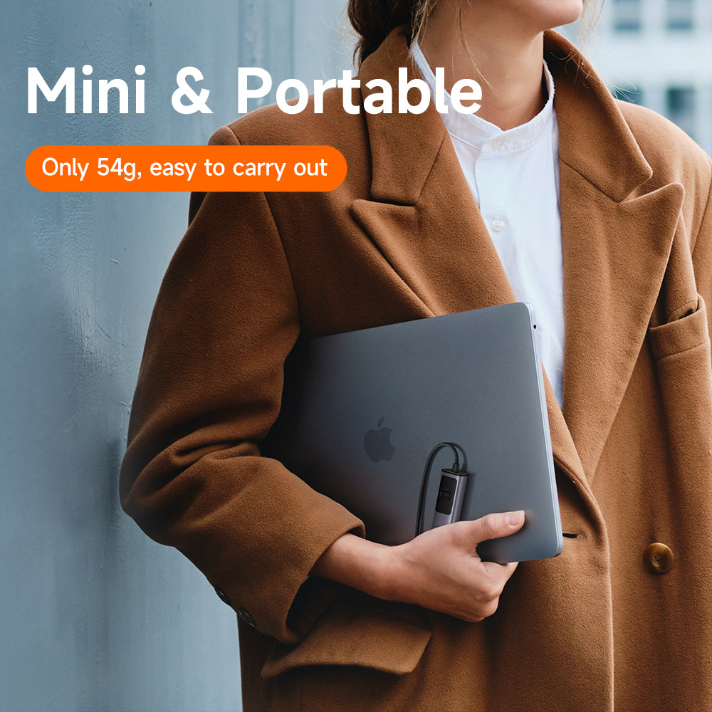 Mcdodo 2 in 1 USB-C HUB (PD100W+RJ45)