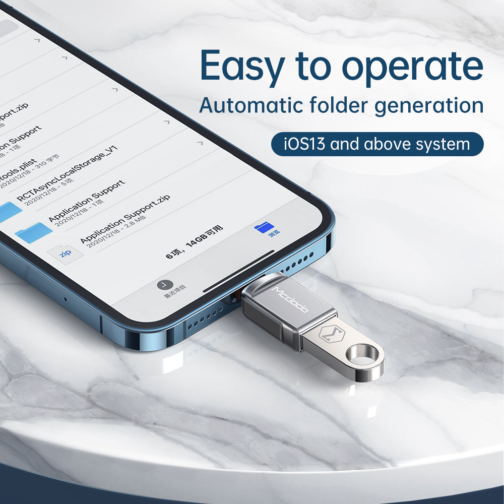 Mcdodo OTG USB-A 3.0 to Lightning Adapter