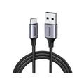 UGREEN USB-A 2.0’dan USB-C’ye Kablo (Nikel Kaplama, Örgü)