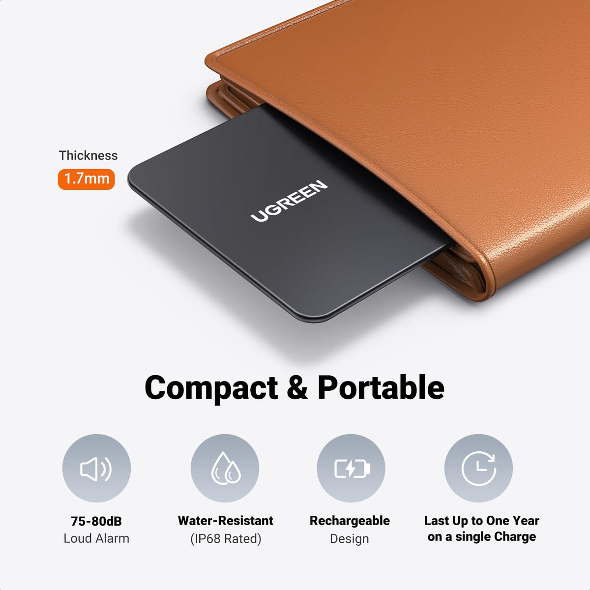 UGREEN FineTrack ขนาด Slim Smart Finder