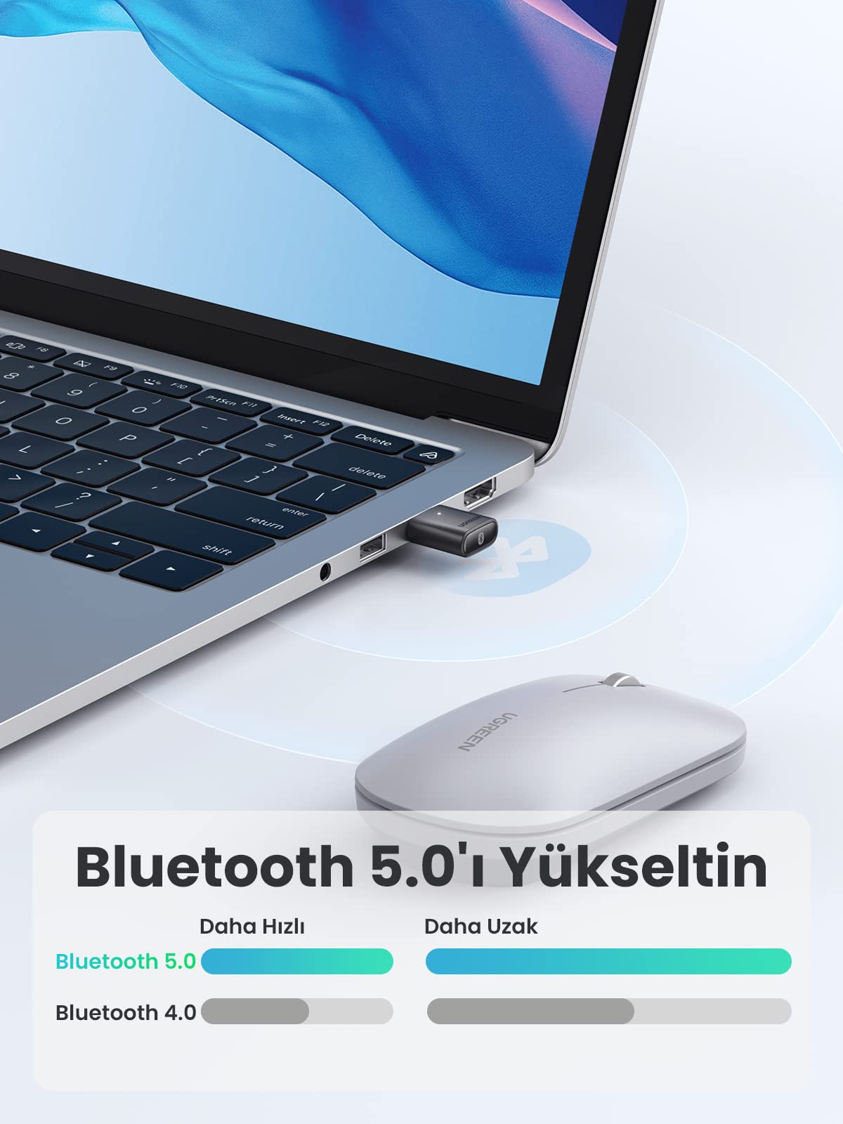 UGREEN Bluetooth 5.0 USB Adaptör