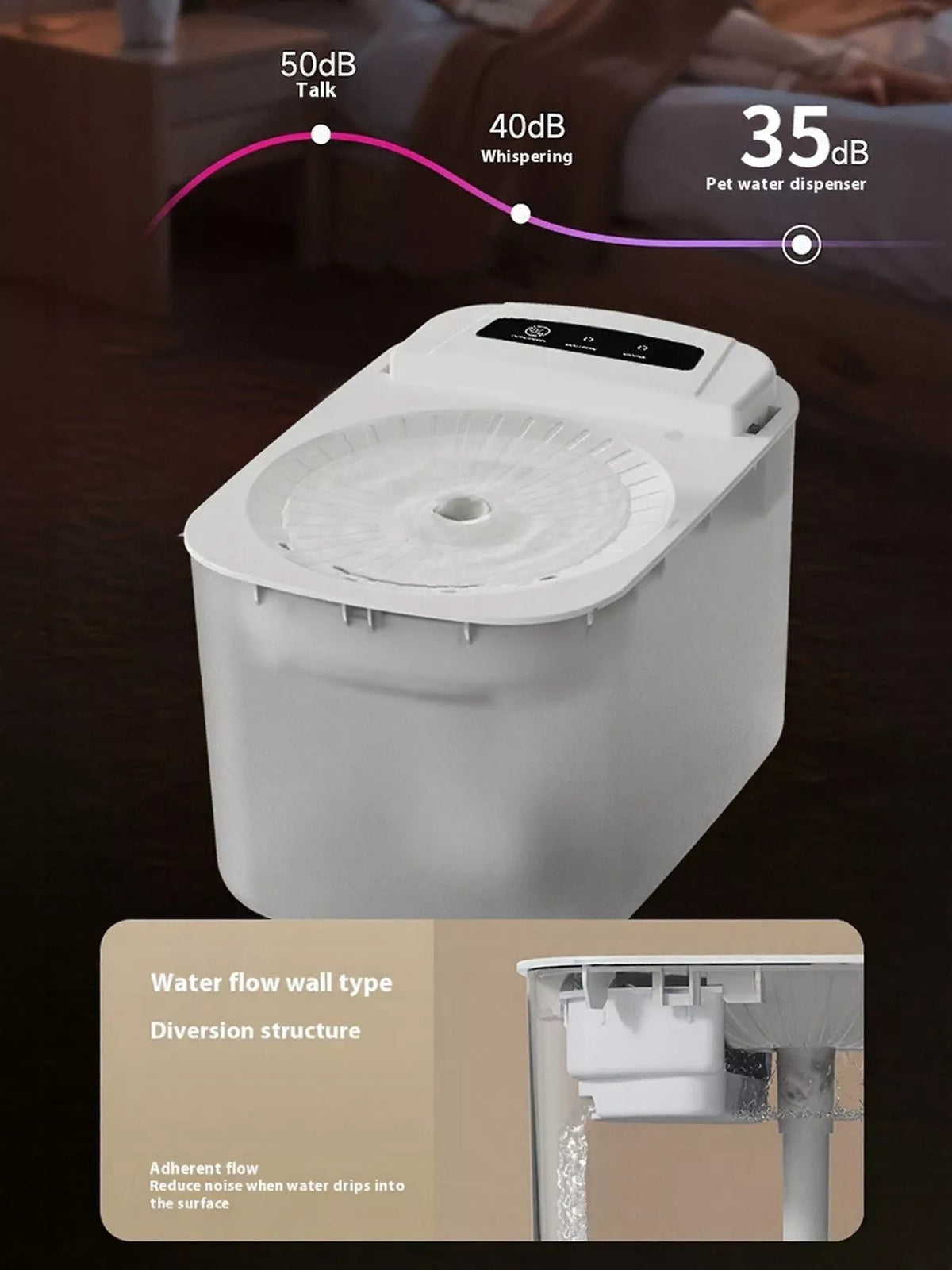Automatic Pet Water Fountain