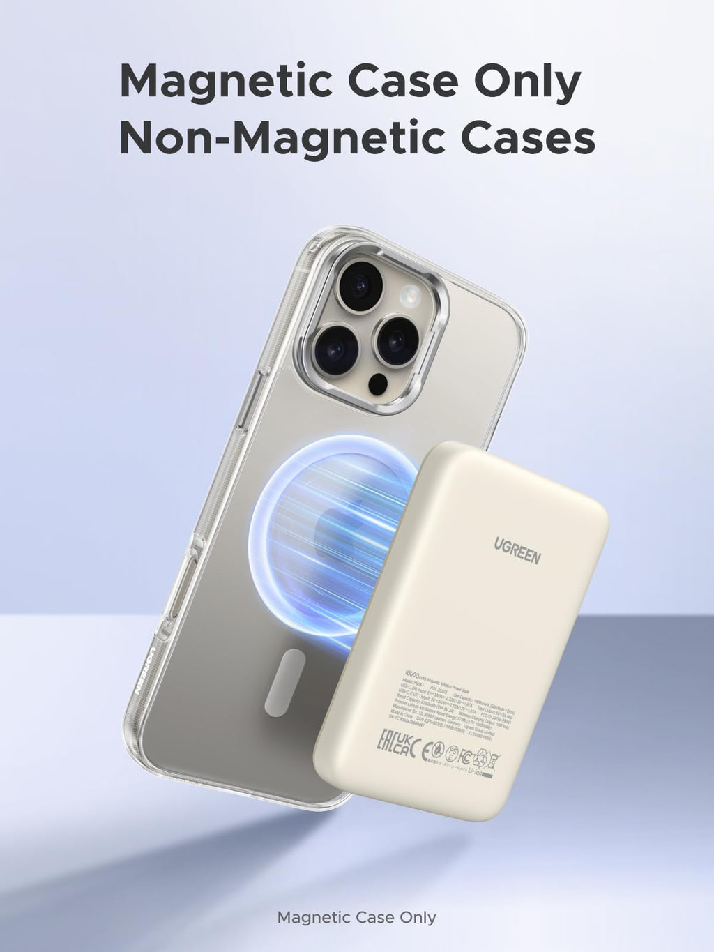 UGREEN Nexode S Pin Dự Phòng Sạc Không Dây Từ Tính 10000mAh 7.5W