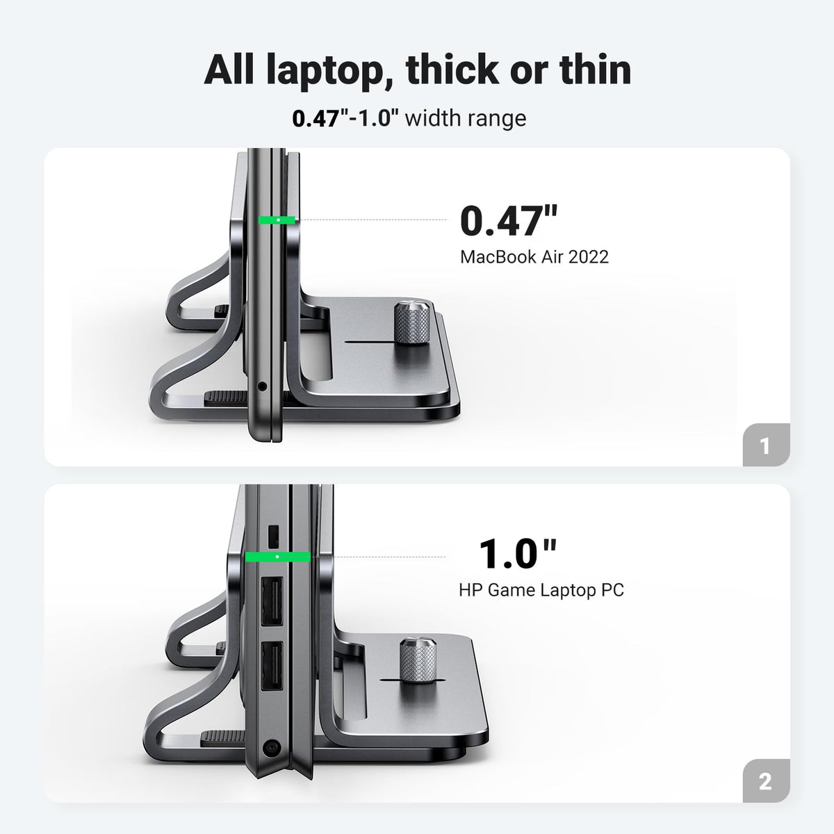 UGREEN Dikey Laptop Standı