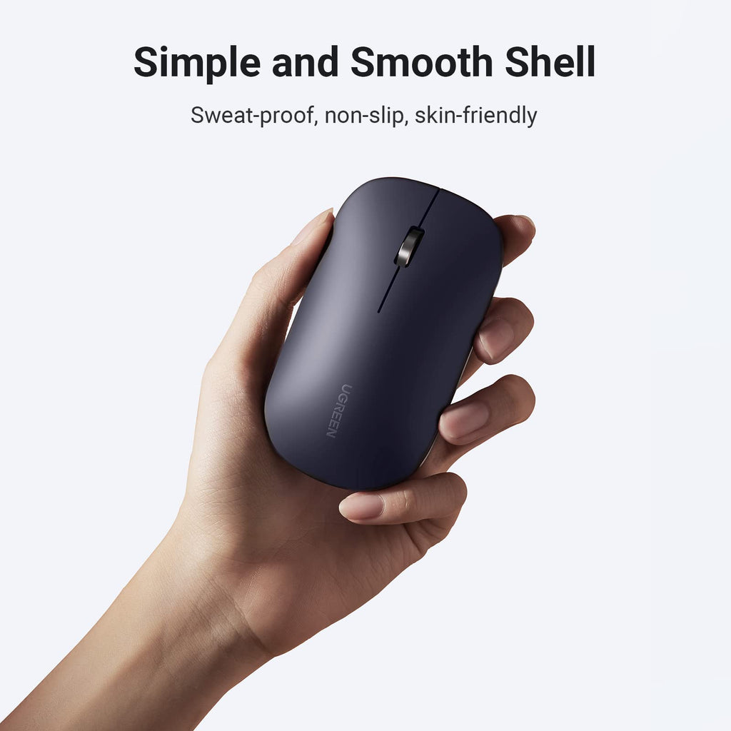UGREEN Ultra İnce Taşınabilir Kablosuz Mouse 2.4G