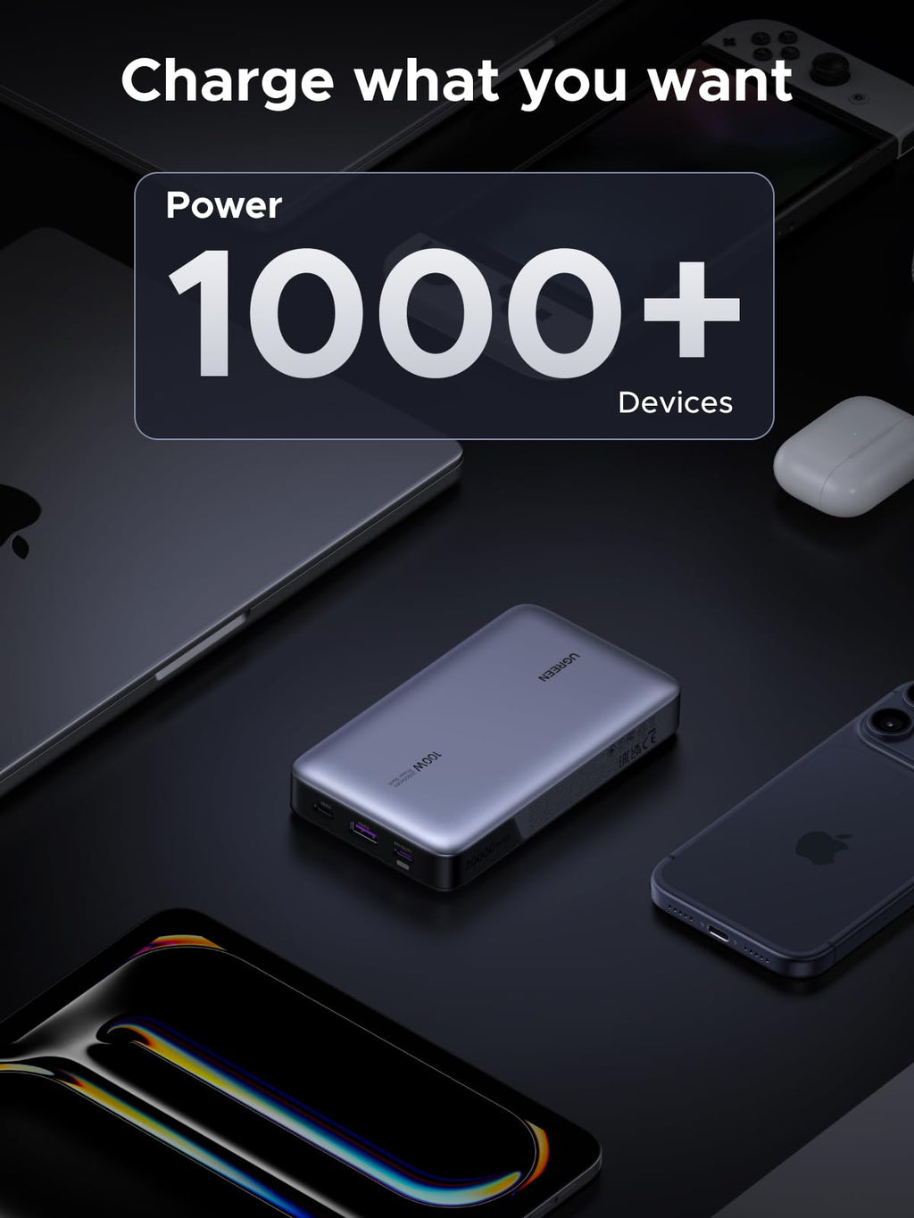 UGREEN Nexode Power Bank 100W 20000mAh