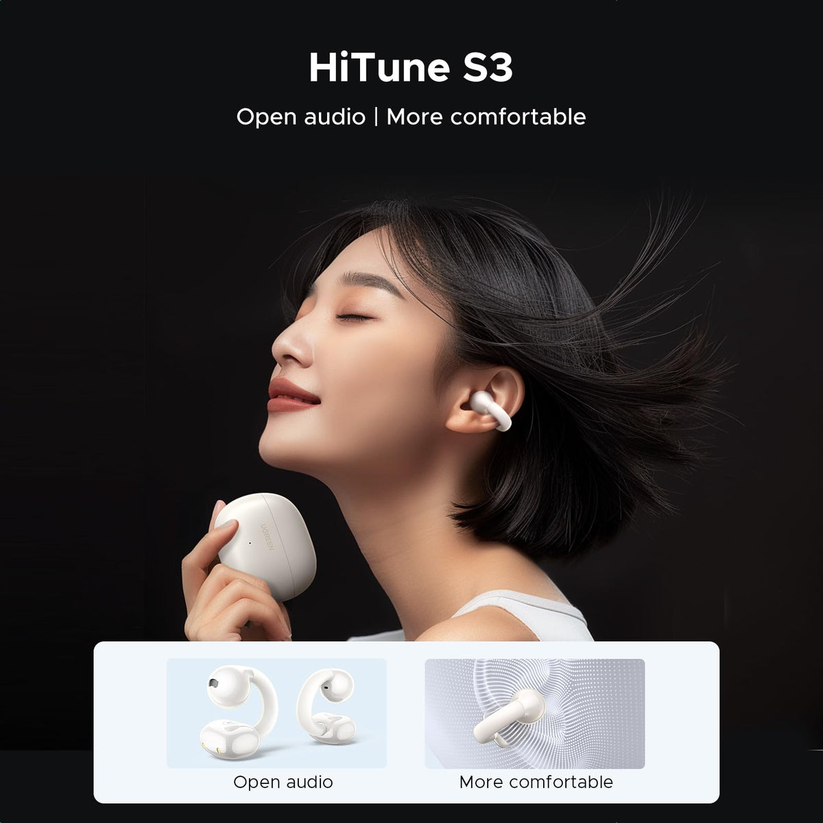 UGREEN Earbuds HiTune S3 True Wireless White