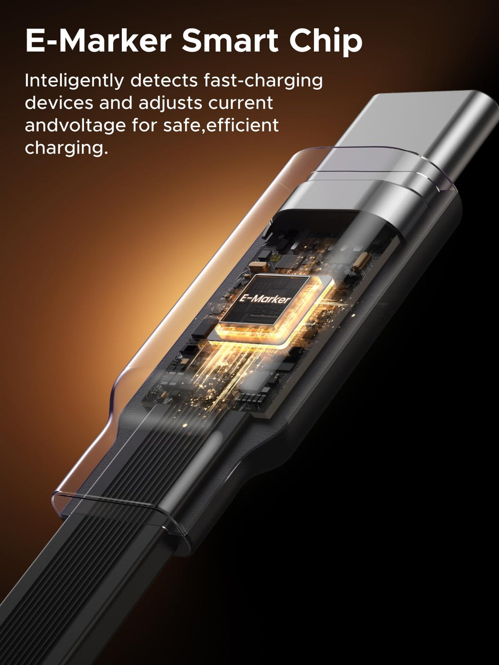 UGREEN Nexode Cáp USB-C Thu Gọn 100W