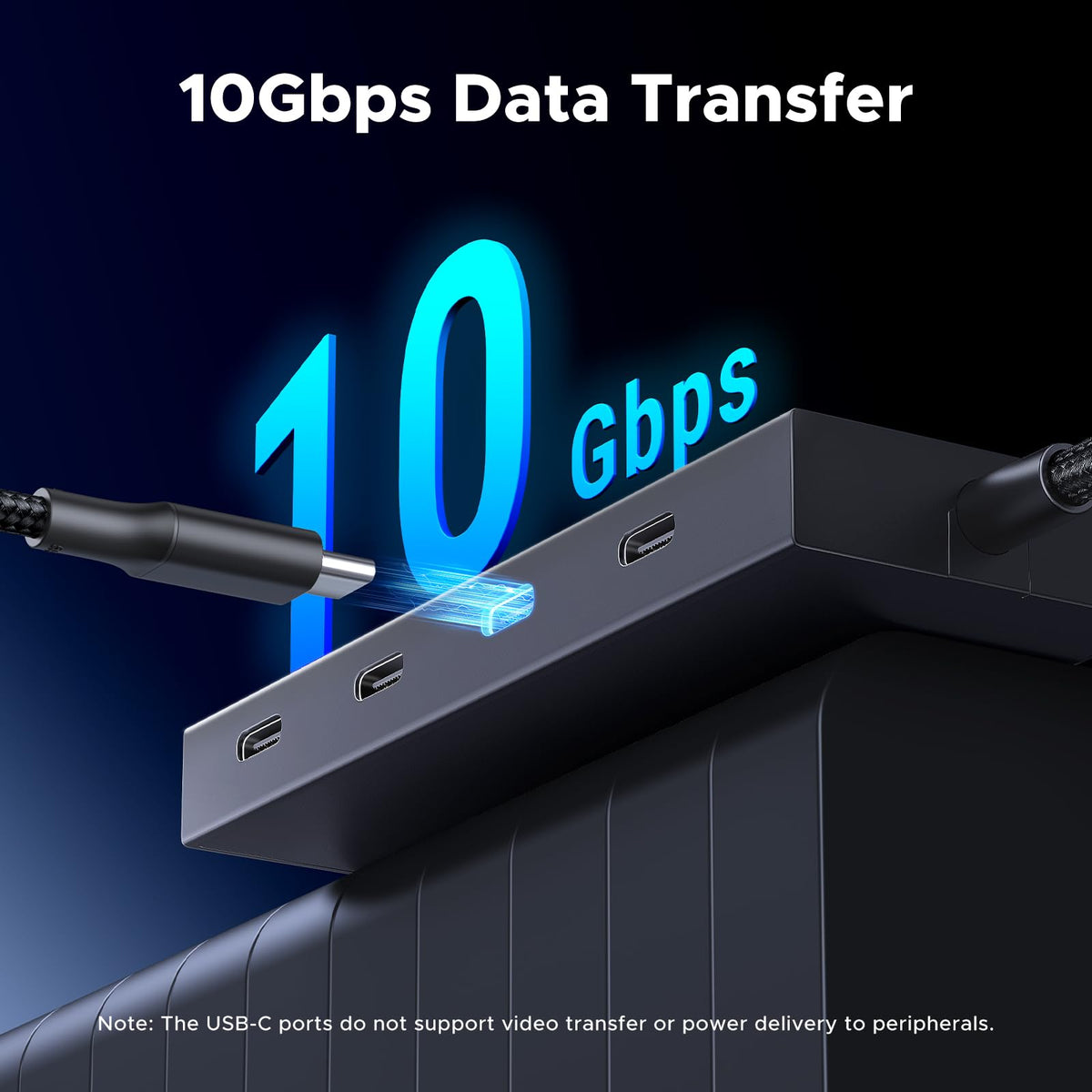 UGREEN 10Gbps USB C Hub with 100W PD Port