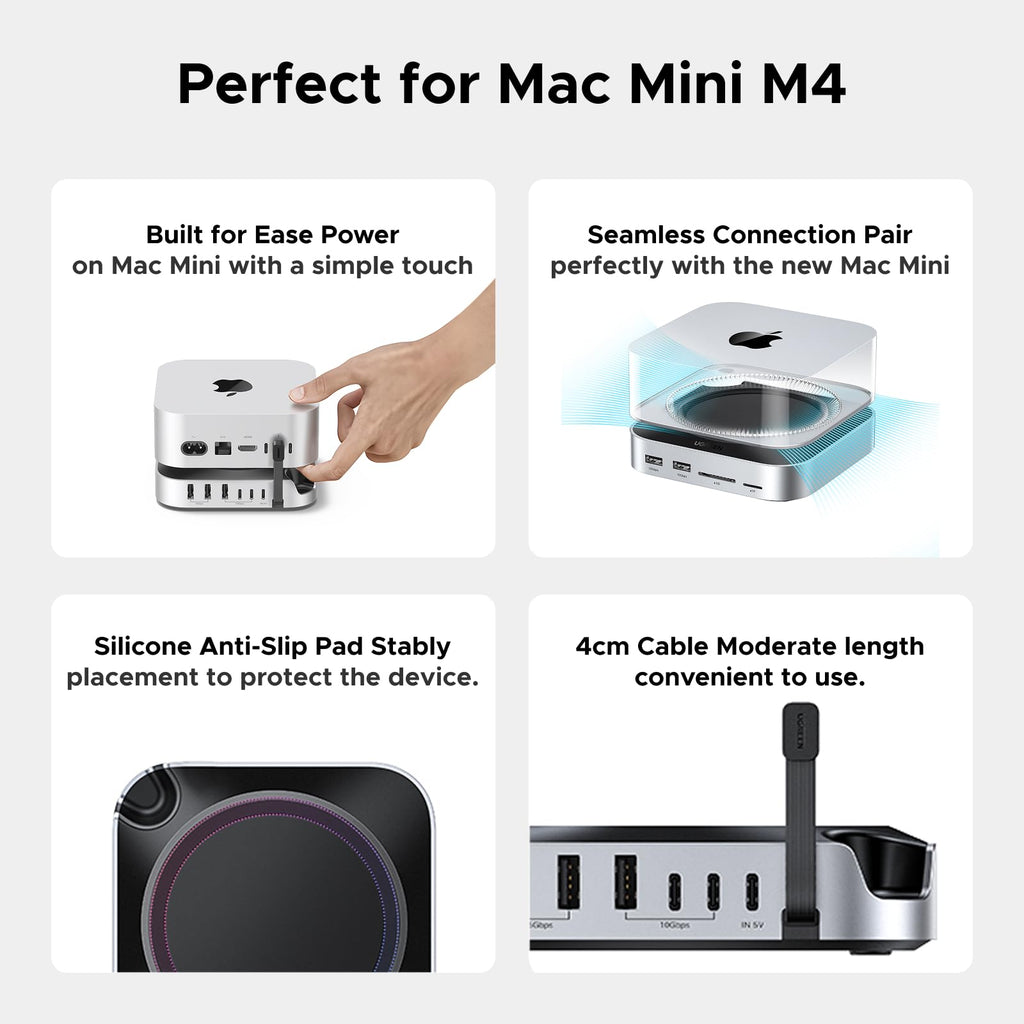 UGREEN Mac mini M4/M4 Pro Dock 11-in-1