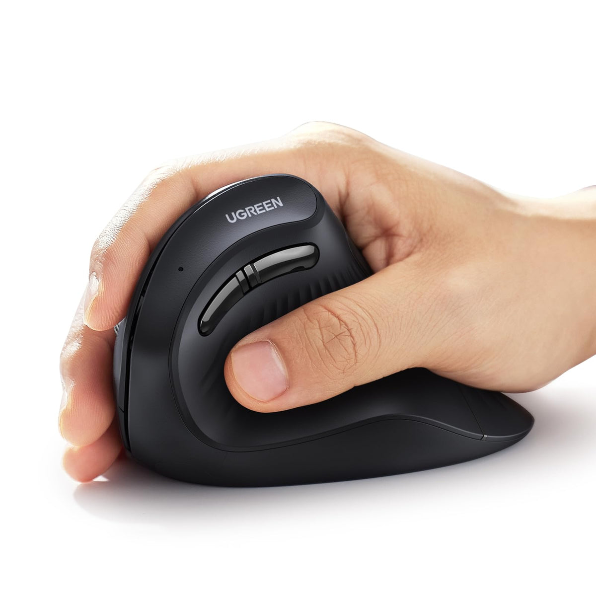 UGREEN Chuột Công Thái Học Dọc Không Dây 2.4G, 4000DPI, Bluetooth 5.0