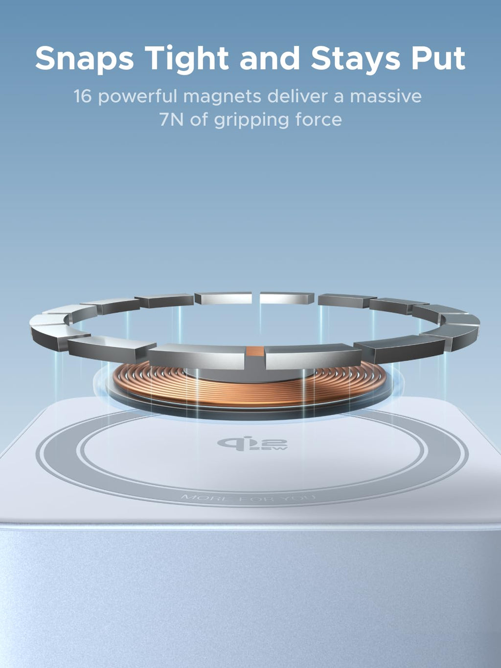 UGREEN MagFlow Qi2 25W 2-in-1 Magnetic Wireless Charger