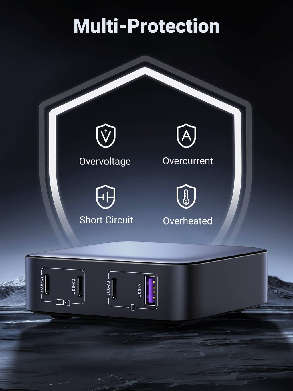 UGREEN Nexode 100W 4-Port Desktop Charger