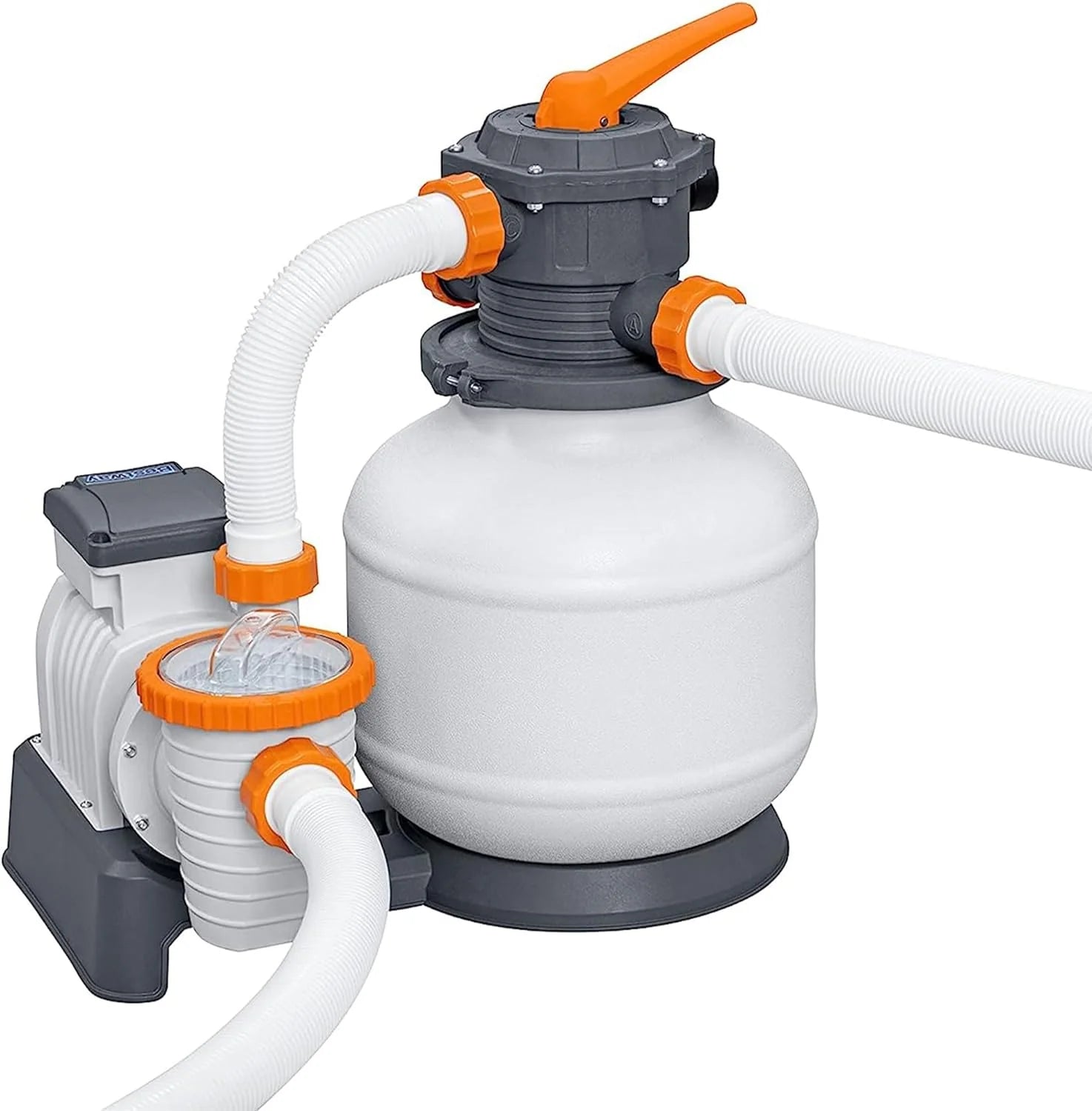 Power Steel 14' x 8'2 x 39.5 Oval Above Ground Pool Set | Includes 530gal Filter Pump, Ladder, ChemConnect Dispener
